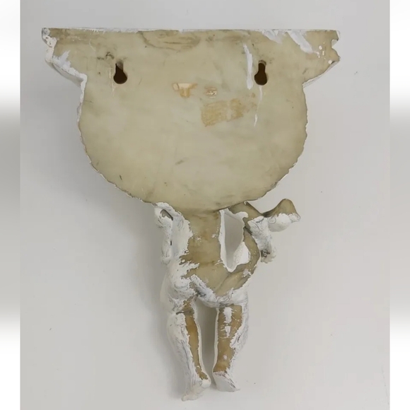 Angel resin wall sconce home decor 10 inches - Picture 9 of 9